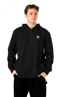 Толстовка BAUER S25 QUILTED HOODIE SR (BLK S)
