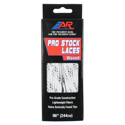 Шнурки A&R PRO STOCK (213cm WHT с пропиткой)