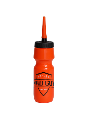 Бутылка MAD GUY 700 мл с трубкой (Оранжевый)
