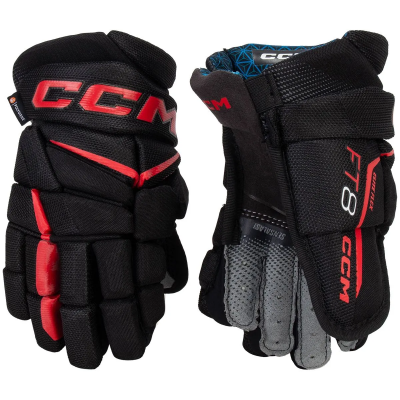 Перчатки CCM JETSPEED FT8 JR (10 BK/RD)
