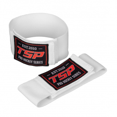 Резинки на липучках для фиксации наколенников TSP Shin Straps (WHT SR)
