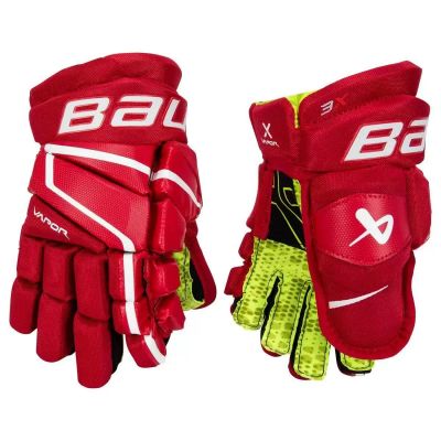 Перчатки BAUER VAPOR 3X JR (11 RED)
