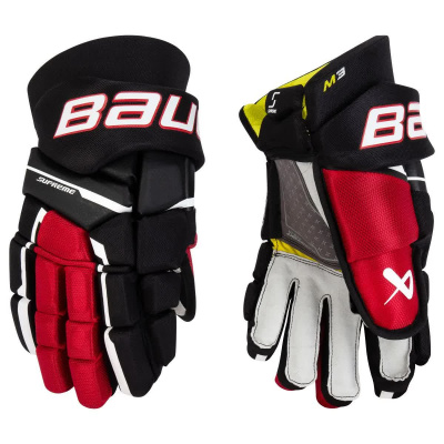 Перчатки BAUER S23 SUPREME M3 SR (14" BKR)