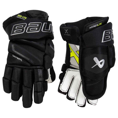 Перчатки BAUER VAPOR HYPERLITE JR (10 BLK)