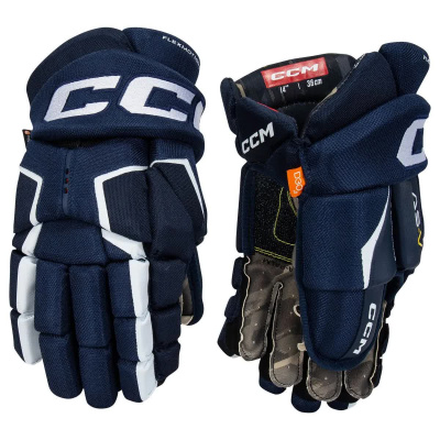 Перчатки CCM TACKS AS-V SR (NV/WH 15)