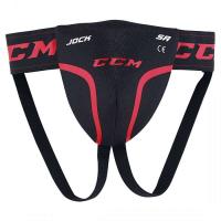Раковина CCM S24 JOCK SR BLK/RED