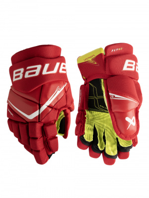 Перчатки BAUER S25 VAPOR FLY40 JR (MTO RED 10)