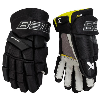 Перчатки BAUER S23 SUPREME M3 SR (14" BLK)